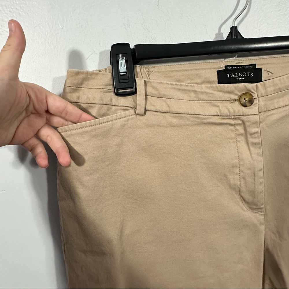 Talbots Tan Women's Bermuda Shorts - Picture 2 of 5